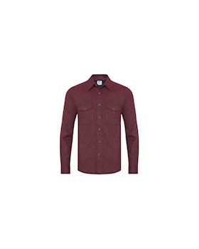 Kariertes Baumwoll Overshirt